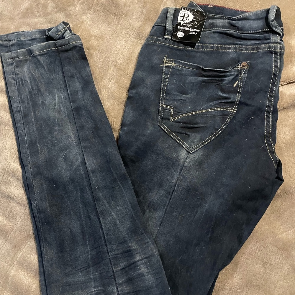 Men's Dark Indigo Skinny Jeans